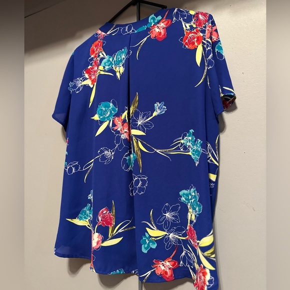 ❤️APT.9 - Floral Short Sleeve Blouse (Size XL) - Picture 7 of 8
